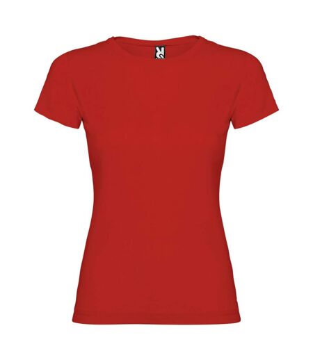 Roly Womens/Ladies Jamaica Short-Sleeved T-Shirt (Red)