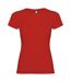 Roly Womens/Ladies Jamaica Short-Sleeved T-Shirt (Red)