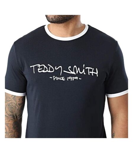 T-Shirt marine homme teddy smith ticlas