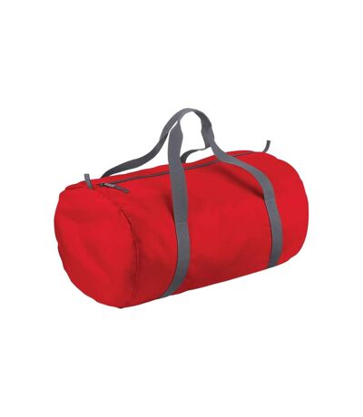 Sac de sport taille unique rouge classique BagBase