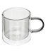 Lot de 6 Mugs en Verre Lexi 25cl Gris-2