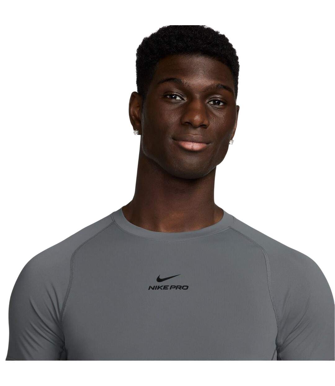 Haut Pro Homme Taupe Nike-3