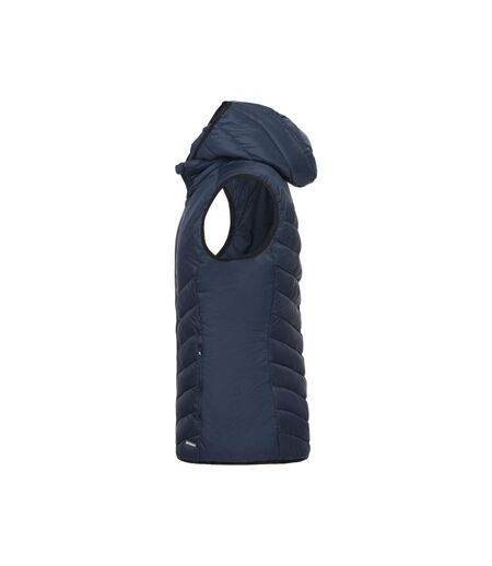 Womens/ladies Mount Adams Body Warmer Dark Navy Cutter & Buck