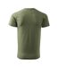 T-shirt Basic Homme Vert Kaki Adler-2
