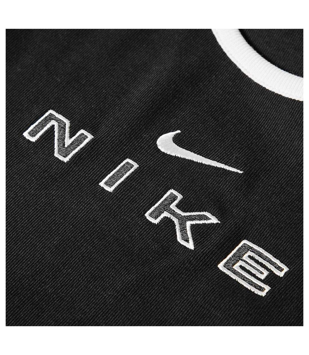 Débardeur Motif/style Contrasté Femme Noir Blanc Cassé Nike-3