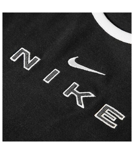 Débardeur Motif/style Contrasté Femme Noir Blanc Cassé Nike
