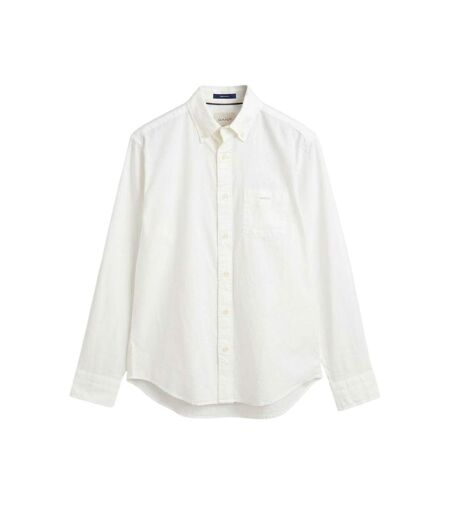 Chemise À Boutons Fit Archive Homme Crème Gant