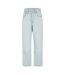 Womens/ladies 501 Straight Leg Ankle Grazer Jeans Stepped Away Levis-1