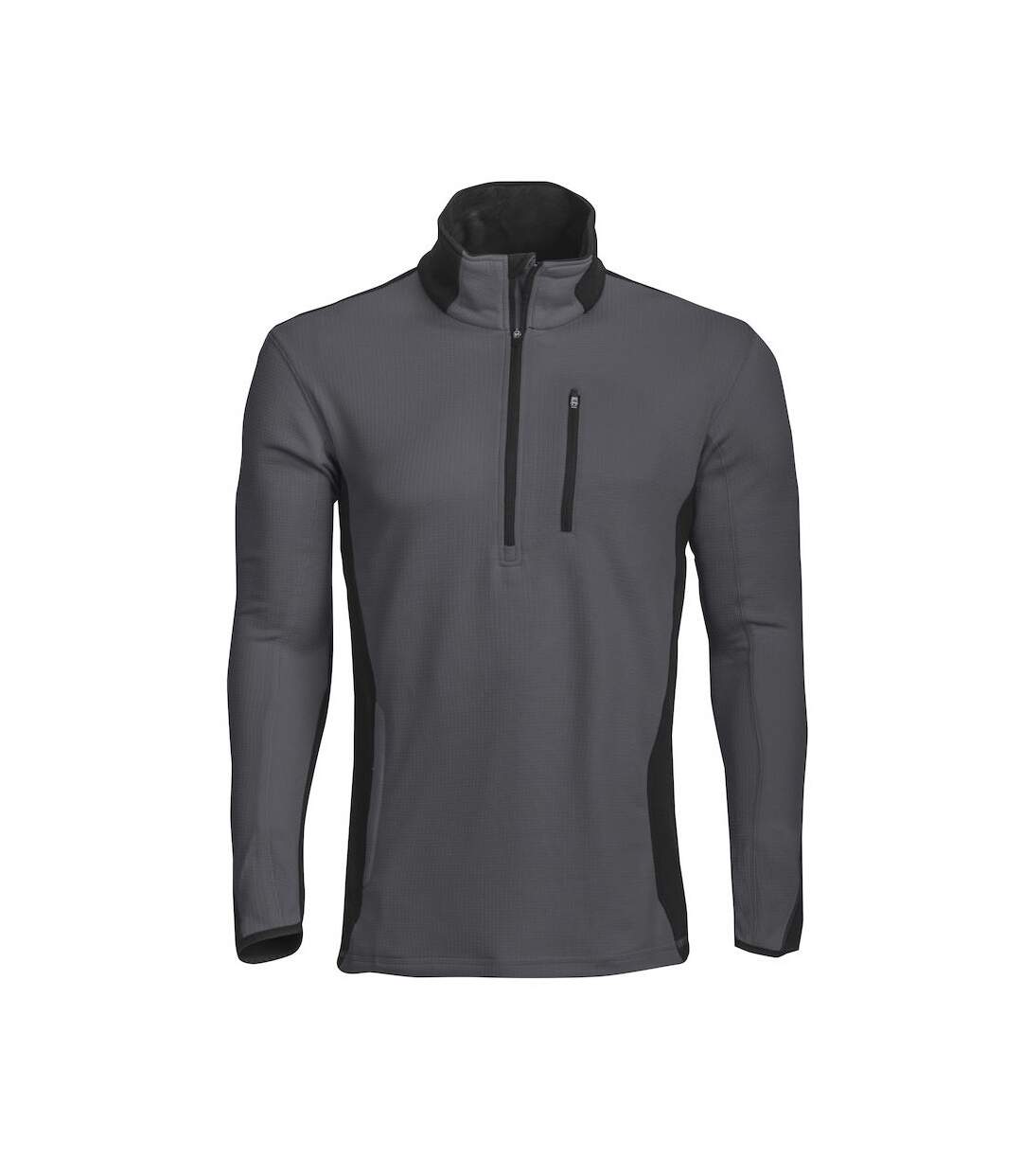 Mens Polo Sweatshirt Grey Projob-1
