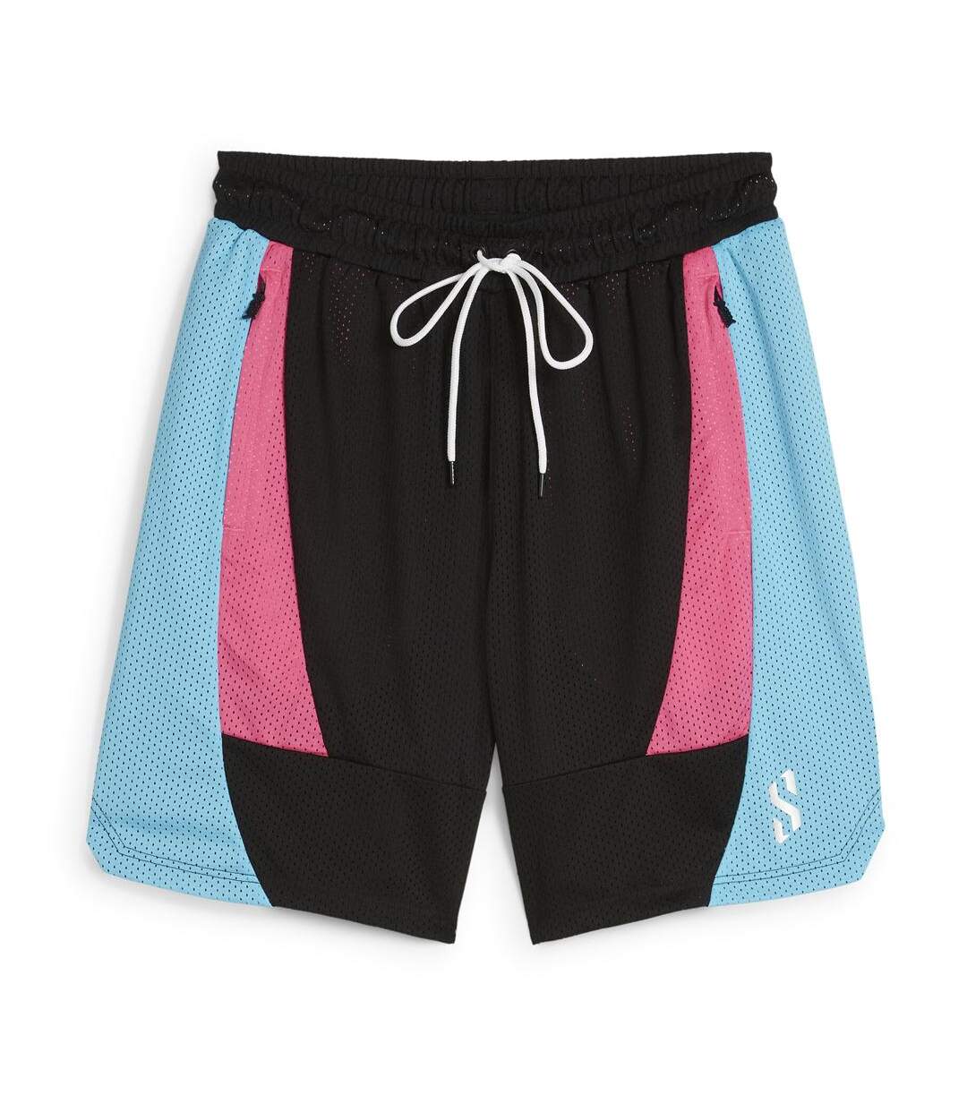 Short de basket Noir/Bleu/Rose Homme Puma Scoot X Nl - L-1