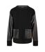 Sweat Fanalian Femme Noir Boss-2