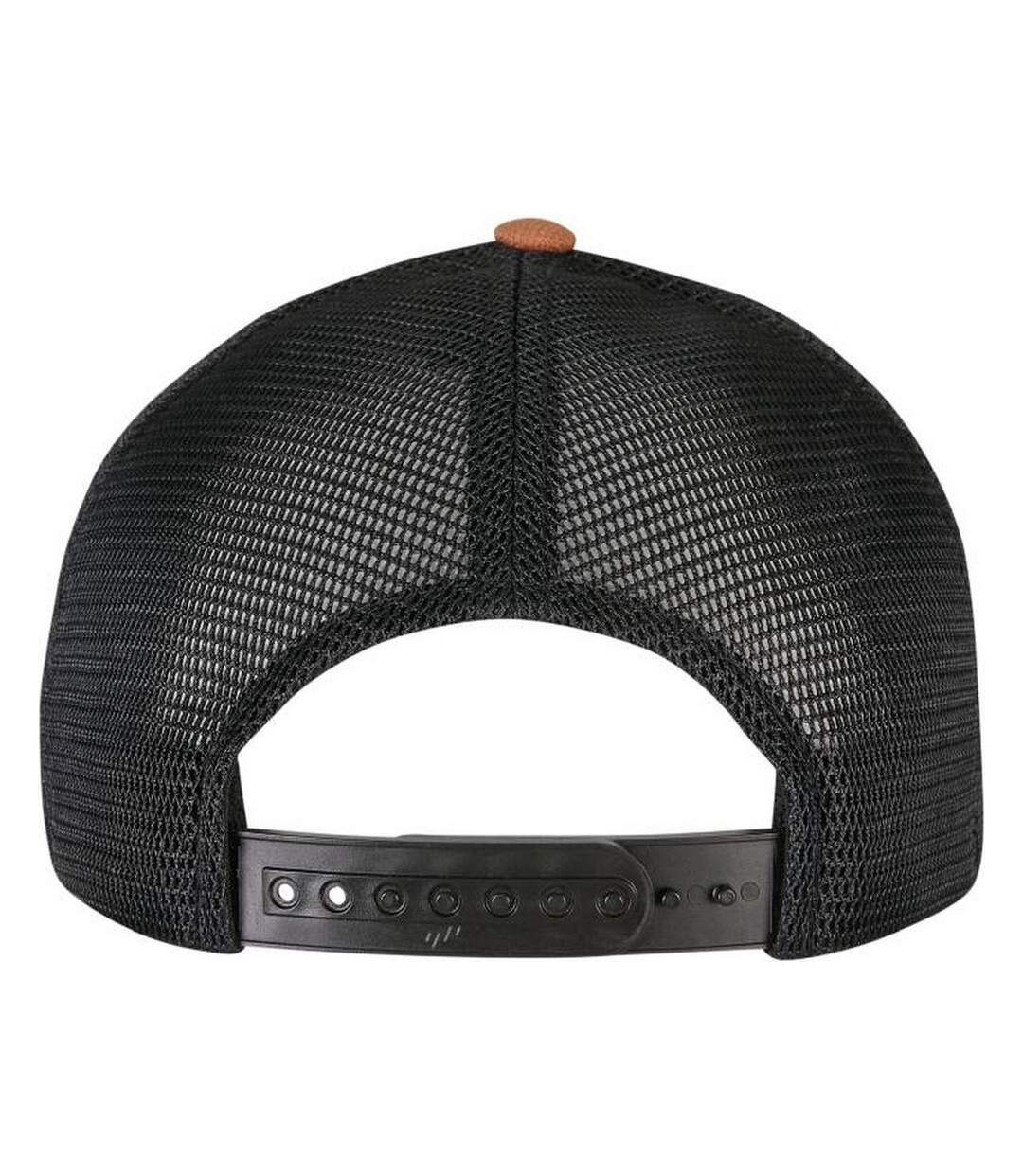 Casquette Trucker Caramel Noir Flexfit-2