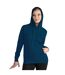 Sweatshirt Uni À Capuche Femme Bleu Marine SG-1