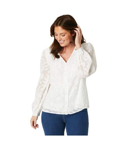 Blouse femme blanc cassé Principles