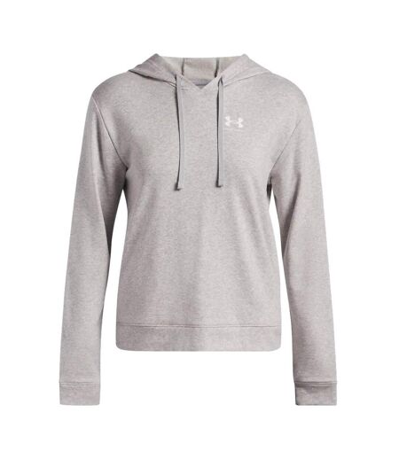 Sweat gris homme under armour rival terry hoodie
