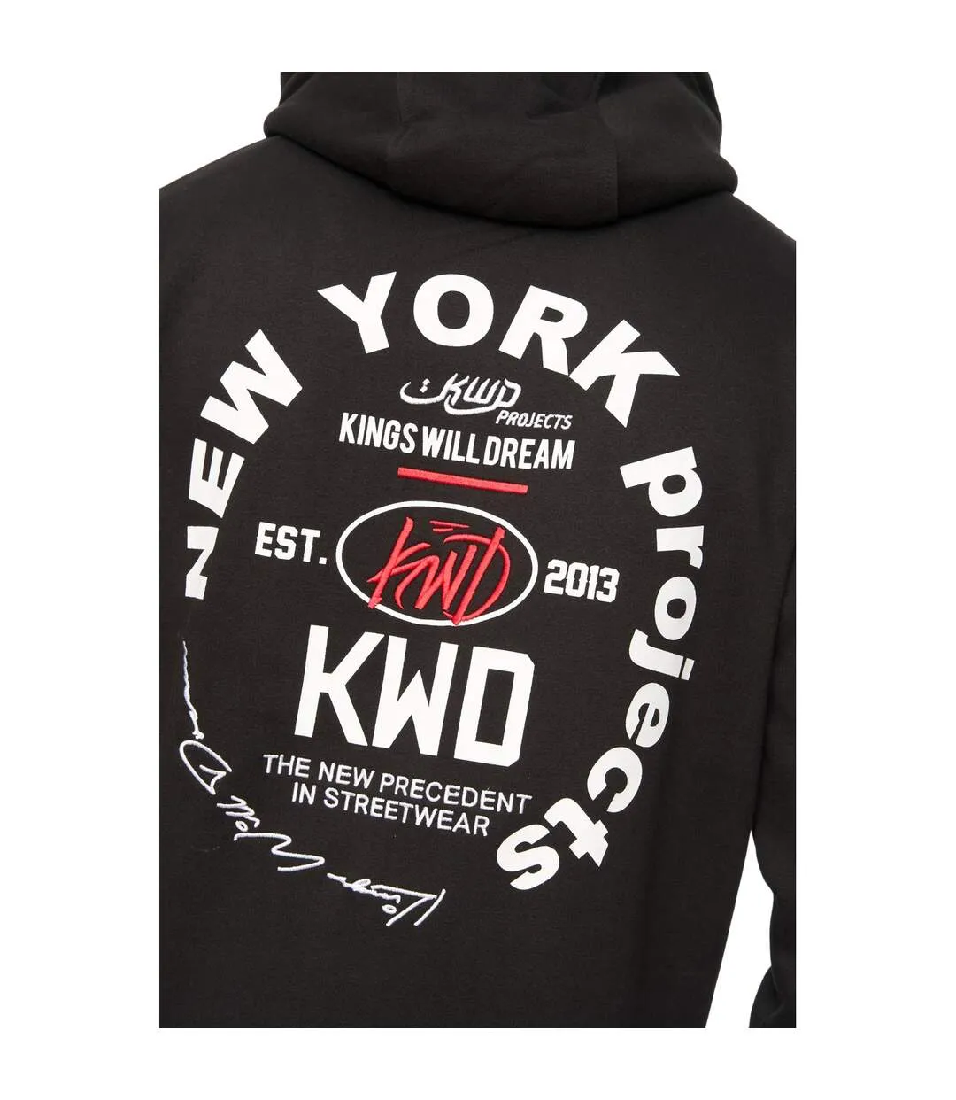 Sweat À Capuche Mobalot Homme Noir Kings Will Dream-4