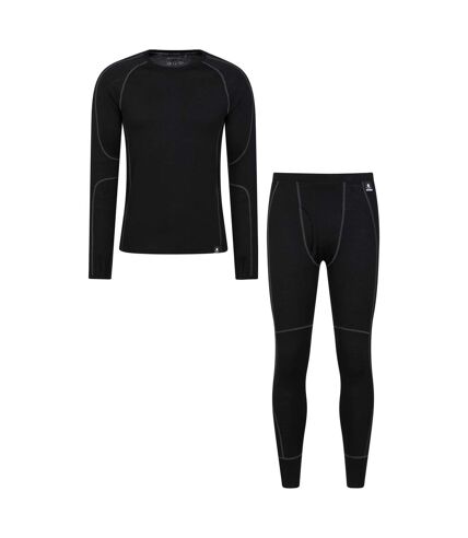 Ensemble thermique asgard homme noir Mountain Warehouse