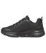 Womens/ladies Arch Fit Safety Shoes Black Skechers-2