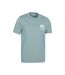 Mens brighton short-sleeved t-shirt pale green Mountain Warehouse-3