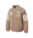 Veste bomber beige homme converse luxe varsity-1
