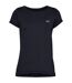 T-shirt Manches Courtes Entraînement Performance Femme Noir Under Armour-1