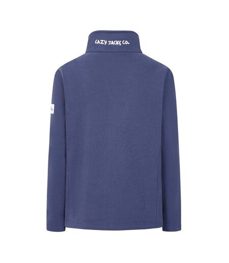 Sweat Motif/style Logo Femme Bleu Marine Lazy Jacks