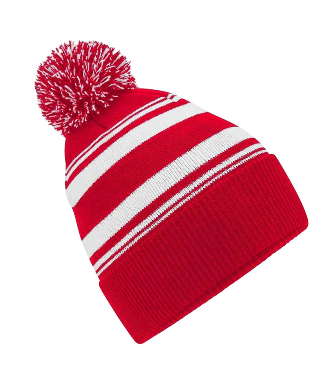 Bonnet Fan Rouge Classique Beechfield-2