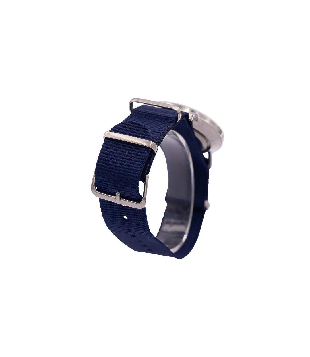 Elégante Montre Homme Tissu Bleu CHTIME