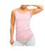 Débardeur Motif/style Classique Femme Violet Clair Gym Hero-1