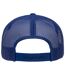 Casquette Trucker Classic Blanc Bleu Roi Yupoong-2