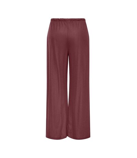 Pantalon fluide rouge femme jdy leslie