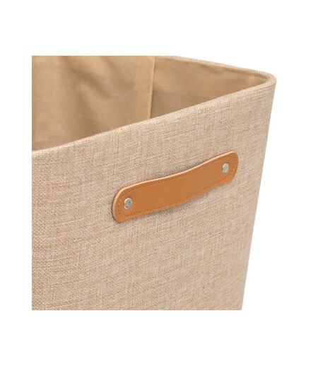 Boîte de Rangement Déco Roundy 31cm Beige