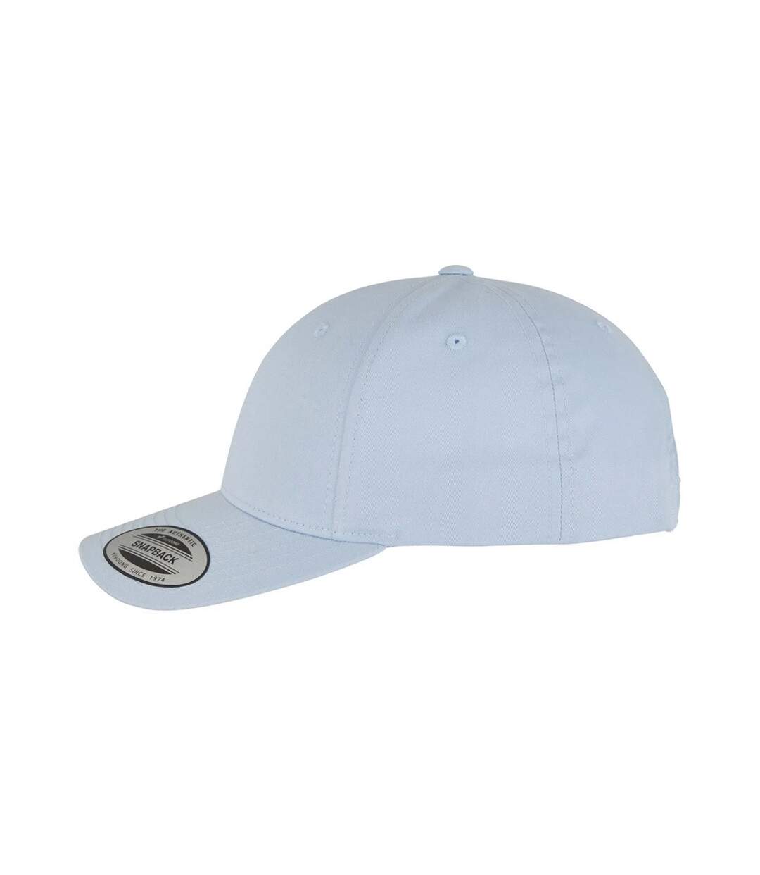 Casquette Courbée Classique Adulte Bleu Clair Flexfit-3