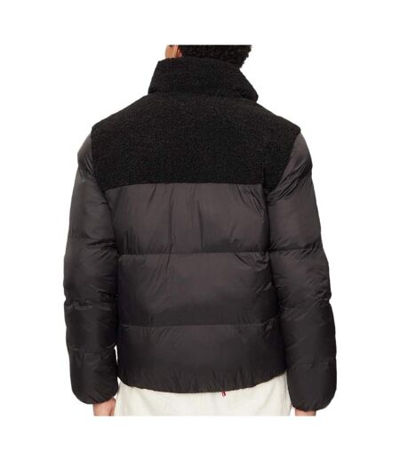 Doudoune noire homme calvin klein sherpa - l