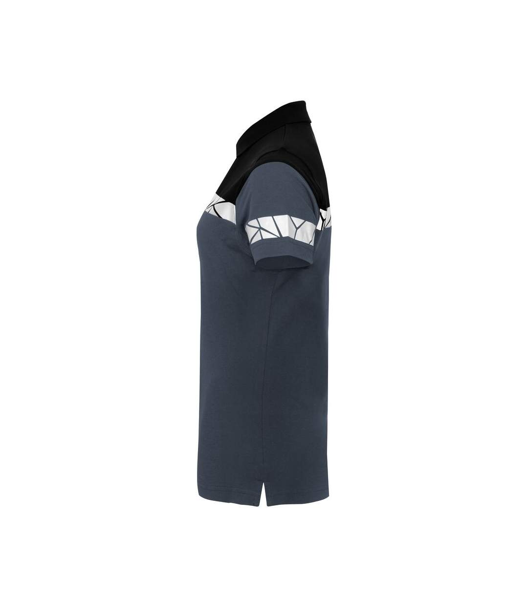 Womens/ladies Progression Pique Polo Shirt Navy Black Projob-3