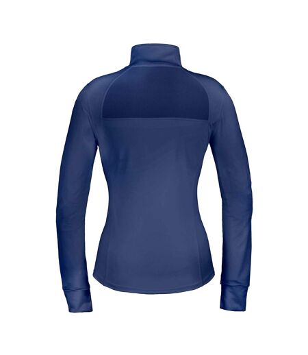 Veste Fitness Femme Bleu Marine Spiro