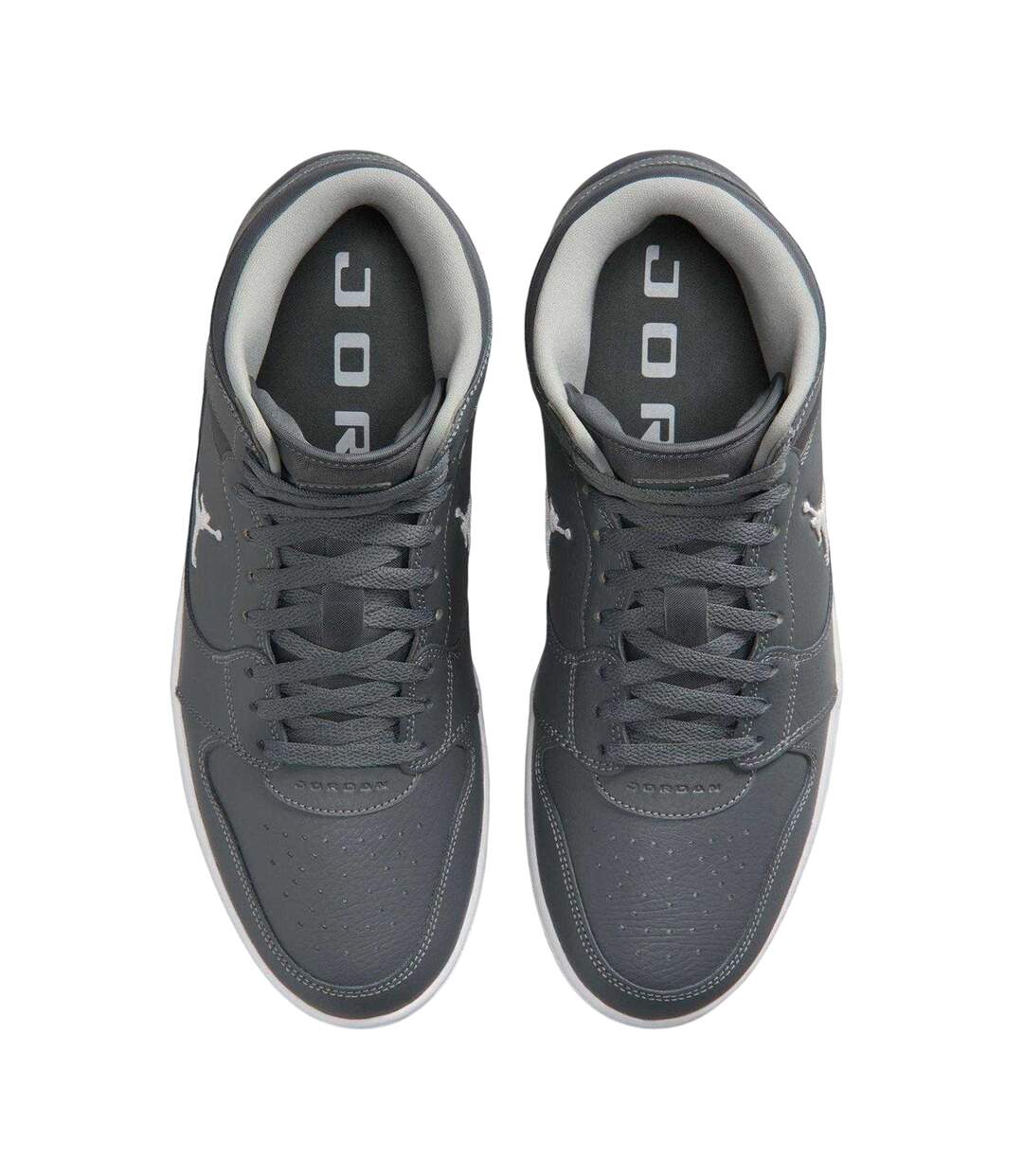 Mens C Connect High Top Trainers Grey White Air-4