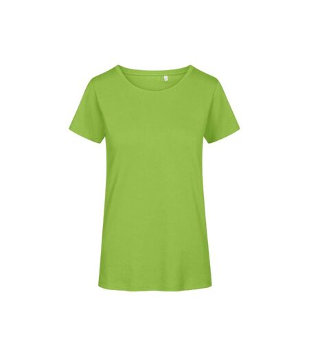 T-shirt Premium Femme Vert Citron Promodoro