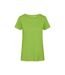 T-shirt Premium Femme Vert Citron Promodoro-1
