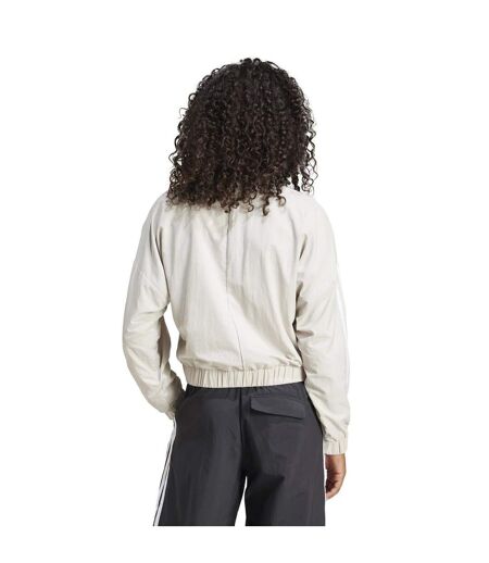 Blouson Aviateur Femme Beige Adidas