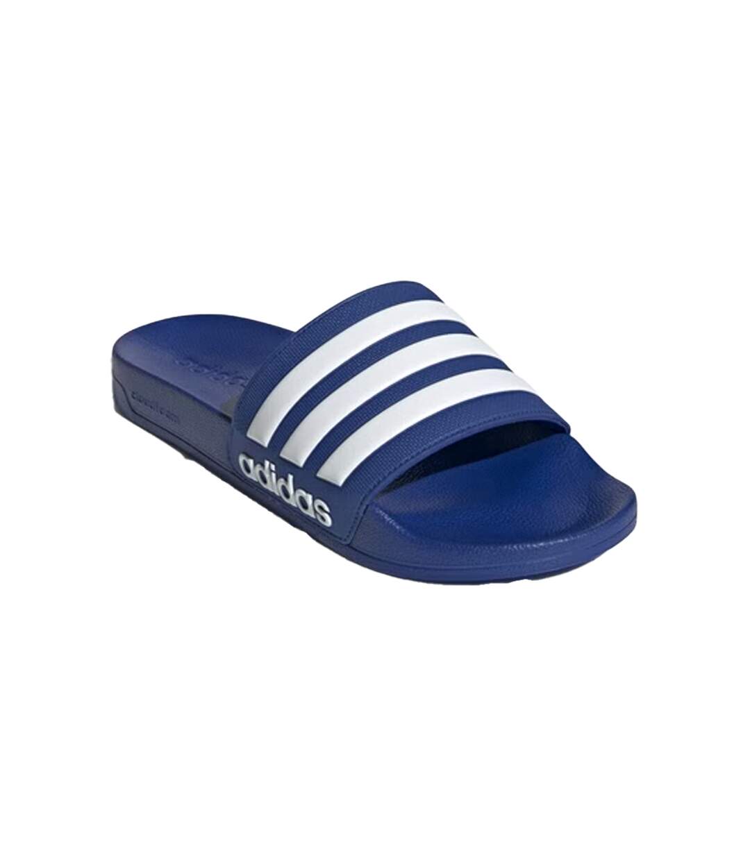 Claquettes Adilette Shower Adulte Bleu Roi Blanc Nuage Adidas-1