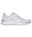 Womens/ladies flex appeal 5.0 fresh touch trainers white/silver Skechers