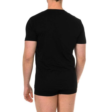 Pack-2 men's short-sleeved round neck T-shirt A02117-0DARX