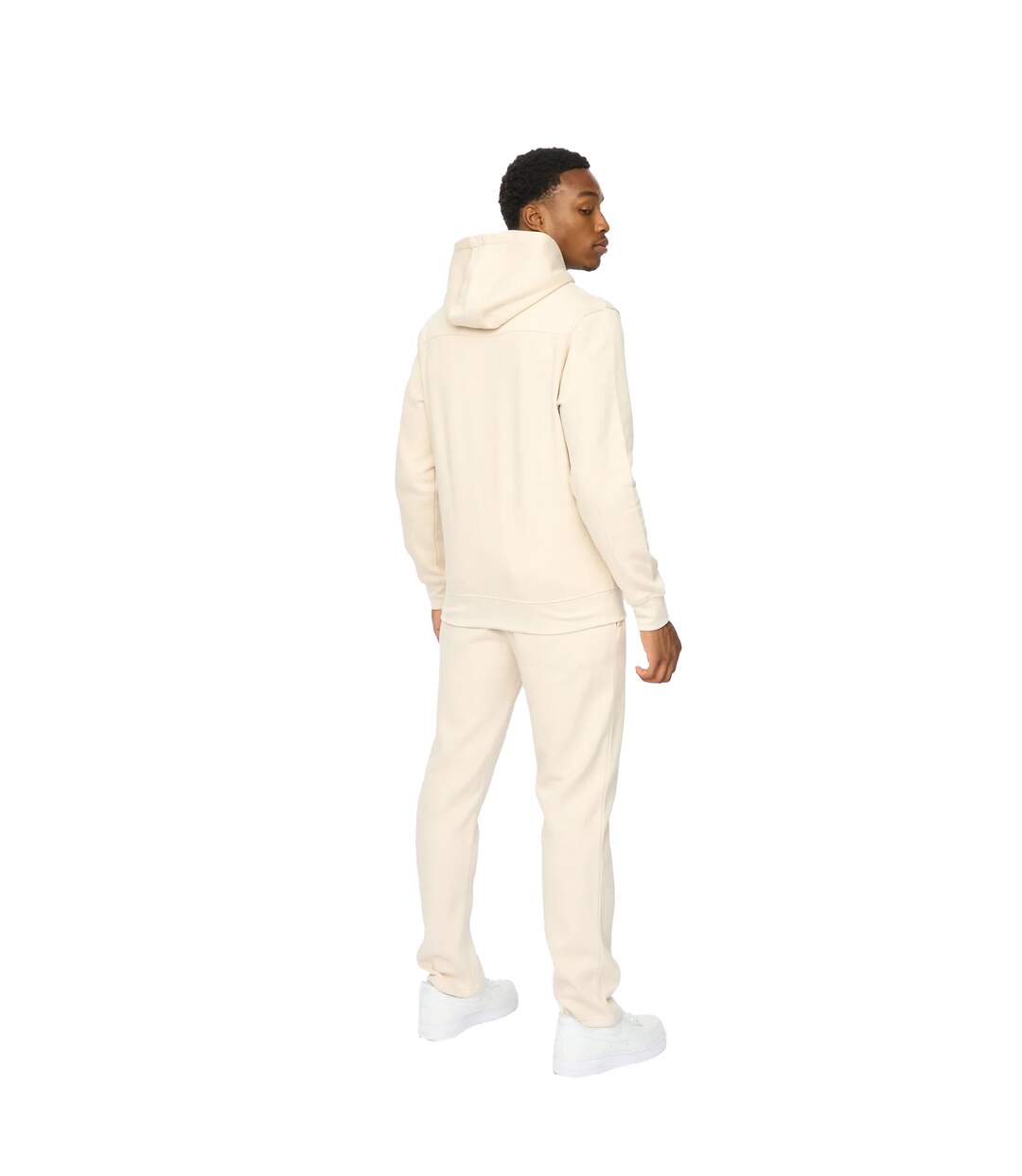 Sweat À Capuche Chattamere Homme Blanc Cassé Duck And Cover-3