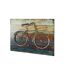 Paris Prix - Patère Murale 4 Crochets vélo 53cm Multicolore