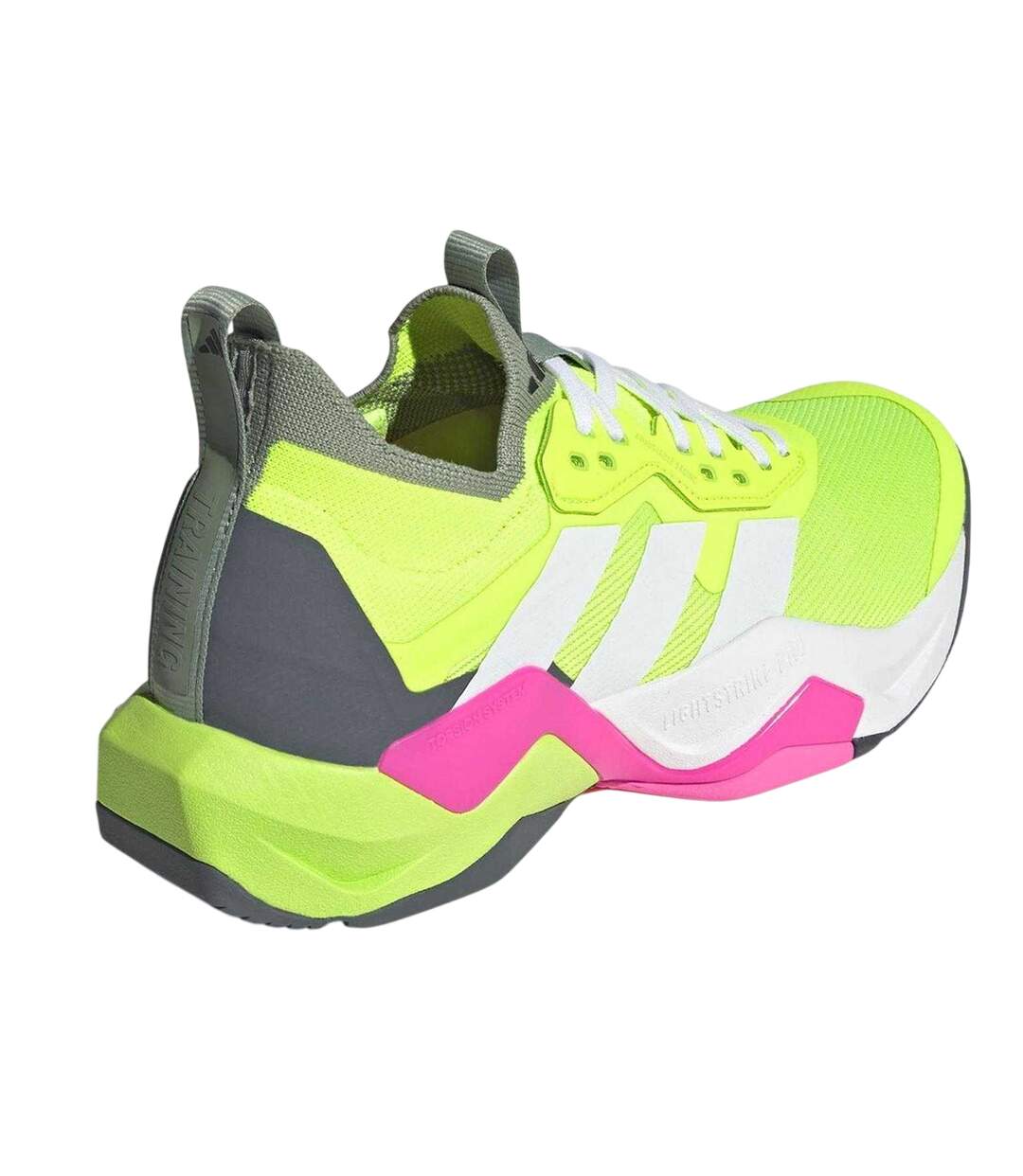 Mens Rapidmove Adv 2 Hiit Stripes Trainers Lucid Lemon Adidas-2