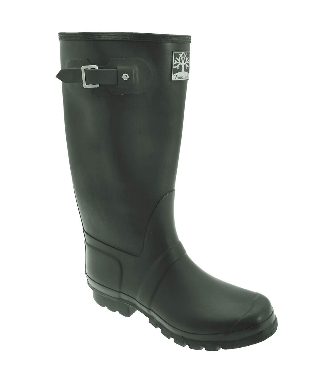 Bottes de pluie larges avec sangle de réglage homme vert Woodland