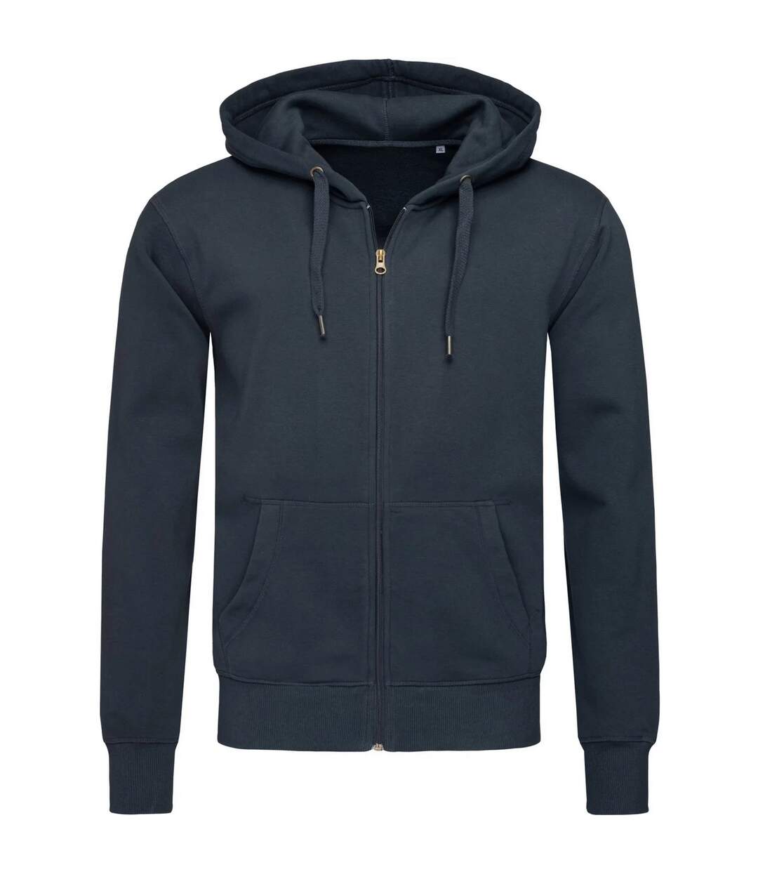 Mens Select Full Zip Hoodie Midnight Blue Stedman-1