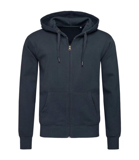 Mens Select Full Zip Hoodie Midnight Blue Stedman