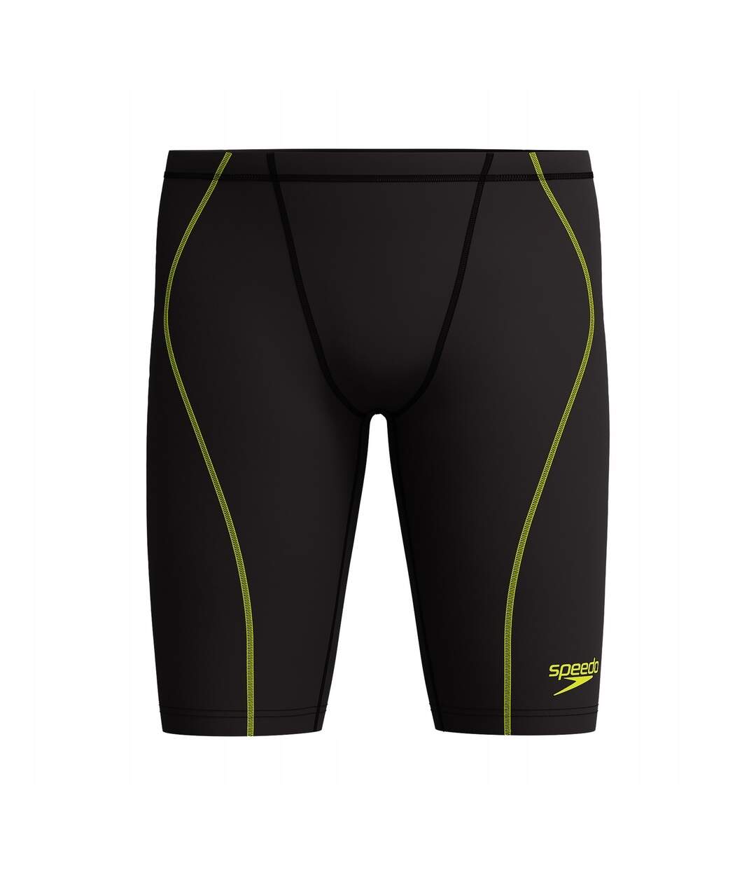 Mens Fastskin Hyperspark Stitched Jammer Shorts Black Speedo-1